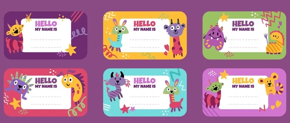 Prompts for Name Tags